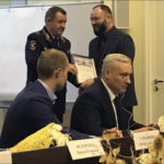 Награждение президента Группы Компаний Безопасности "ФОРСАД" почётной грамотой за поддержку и развитие детско-юношеского спорта САМБО