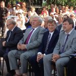 Праздник посетили Губернатор Санкт-Петербурга Г. С. Полтавченко и председатель ЗакСа Петербурга В. С. Макаров