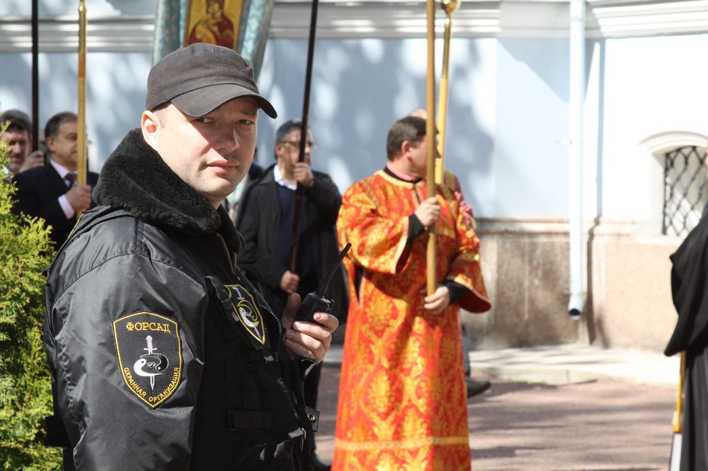 Обеспечение мер безопасности при проведении крестного хода в г. Кронштадт