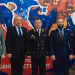 Начальник ГУ МВД Р.Ф. по Спб и Ленобласти Умнов С.П., президент ГКБ "ФОРСАД" Дмитренко А.В. руководитель сети ресторанов "Вассаби" и "Розарио" Ксенофонтов Е.А., директор общеобразовательной школы №3 Хижевский А.Я.